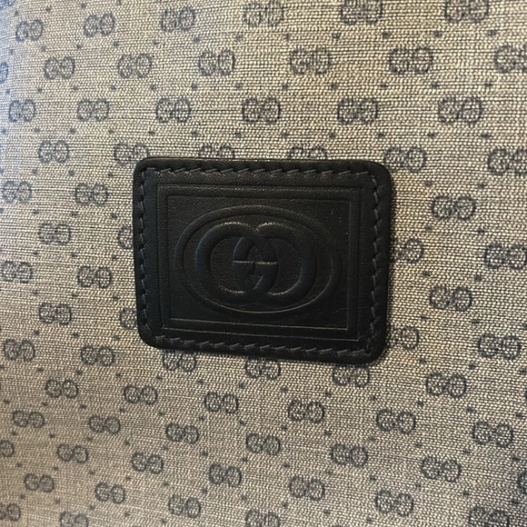 GUCCI Vintage Hobo monogram canvas bag EUC - Picture 2 of 16